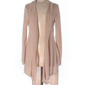 Eileen Fisher Blush Linen Cardigan Like New Medium